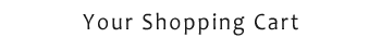 your shopping cart