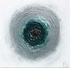 ©2010 Lisa Brugger Affinity - Acrylic on Canvas 18 X 18