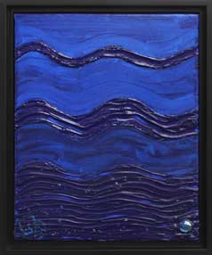 ©2009 Lisa Brugger Depth - Acrylic on Canvas 11 X 14