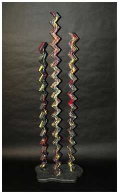 ©1994 Lisa Brugger Flow - Metal Sculpture